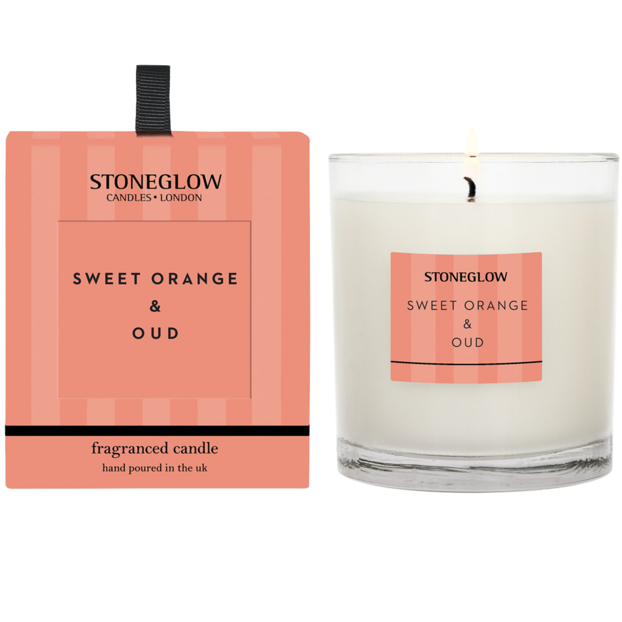 Sweet Orange & Oud - Stoneglow Candle