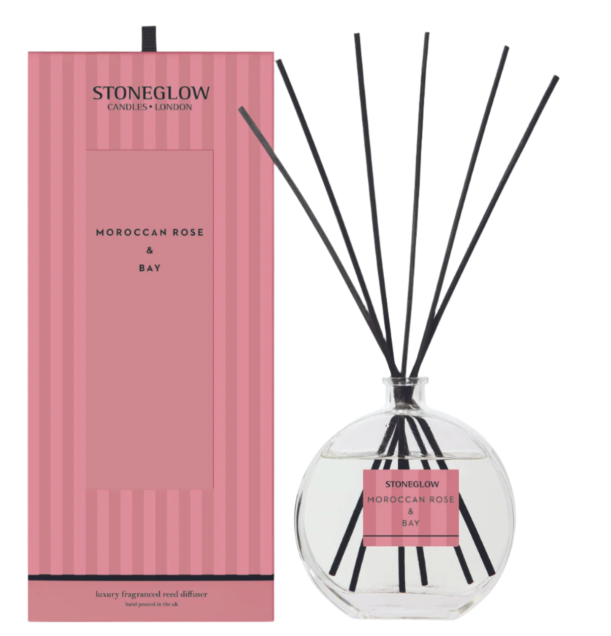 Moroccan Rose & Bay - Stoneglow Reed Diffuser