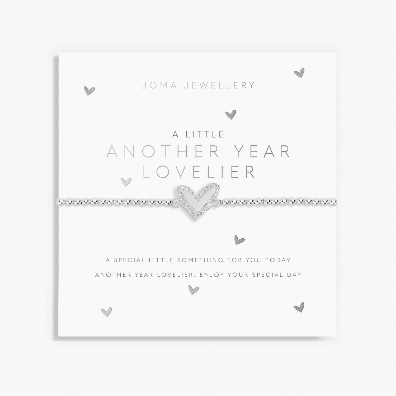 Another Year Lovelier Heart Bracelet - Joma Jewellery