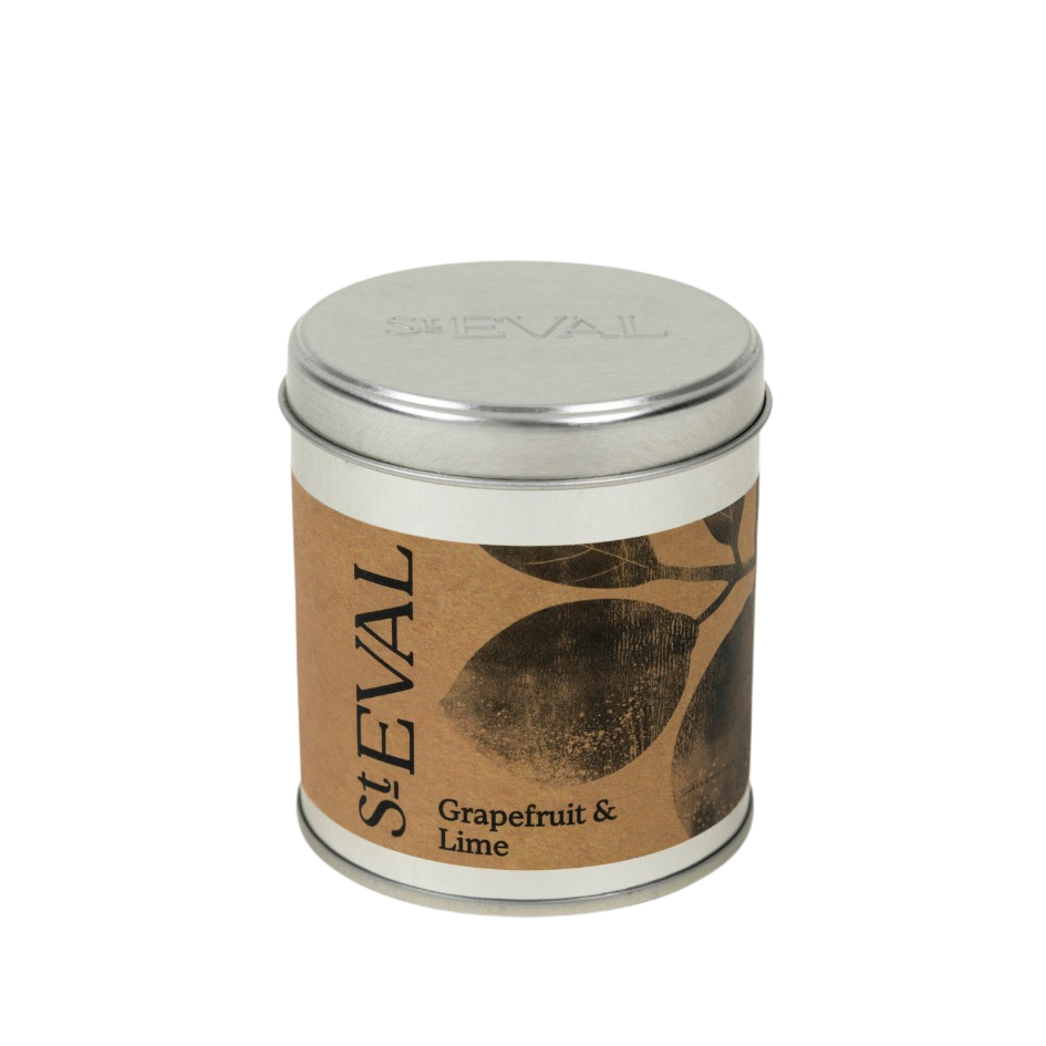 Grapefruit & Lime Tin Candle - St Eval