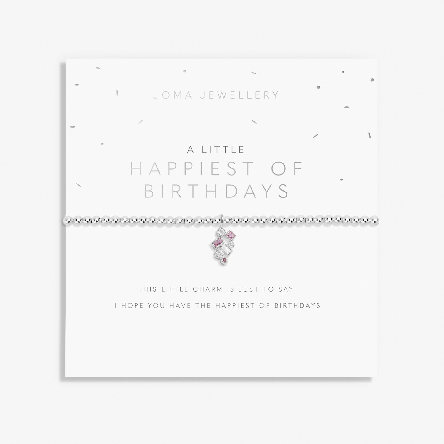 Happiest Of Birthdays Bracelet - Joma Jewellery