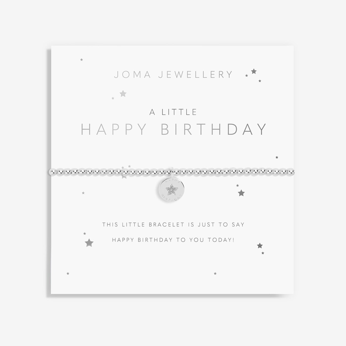 Happy Birthday Kids Bracelet - Joma Jewellery