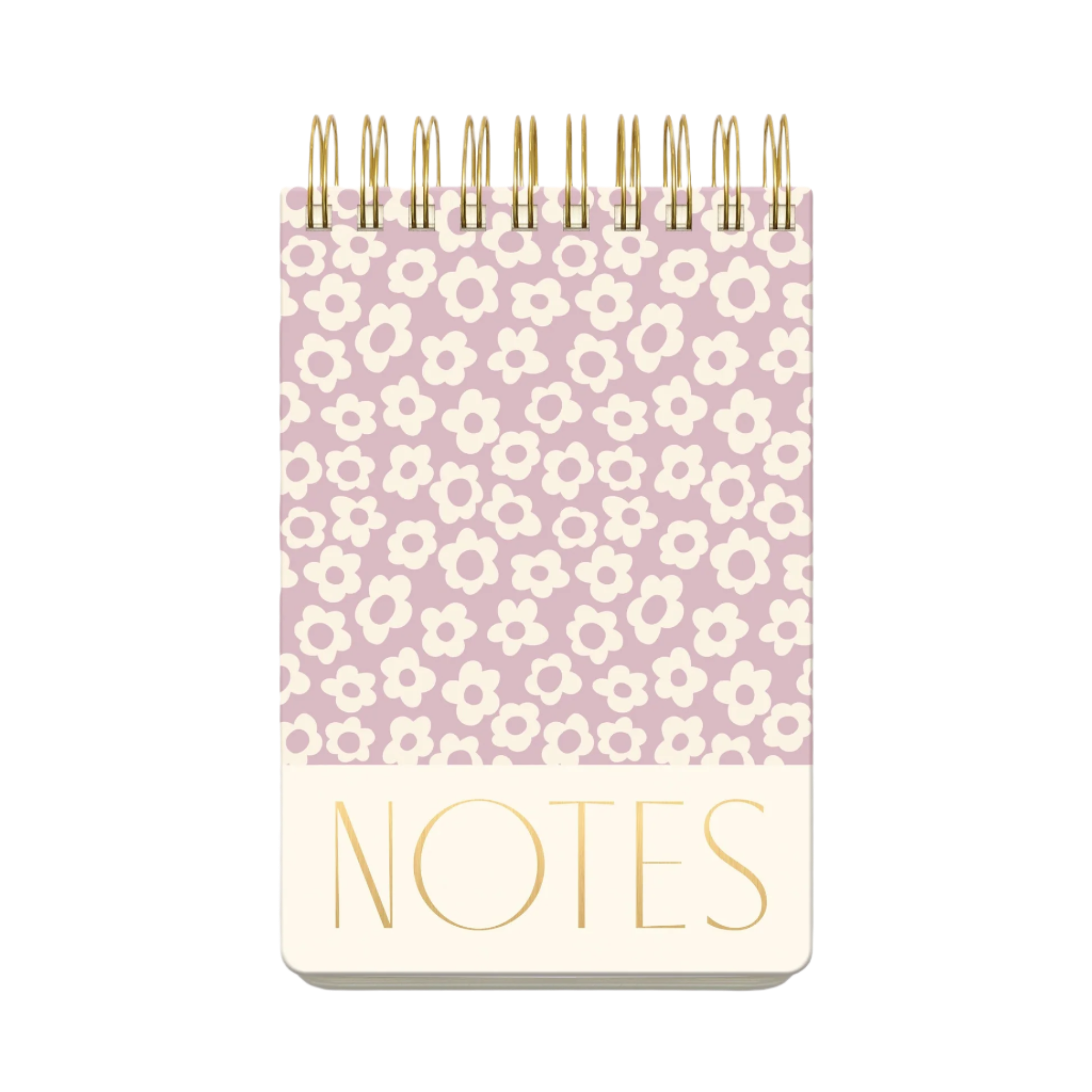 Lilac Floral Chunky Notepad - Designworks