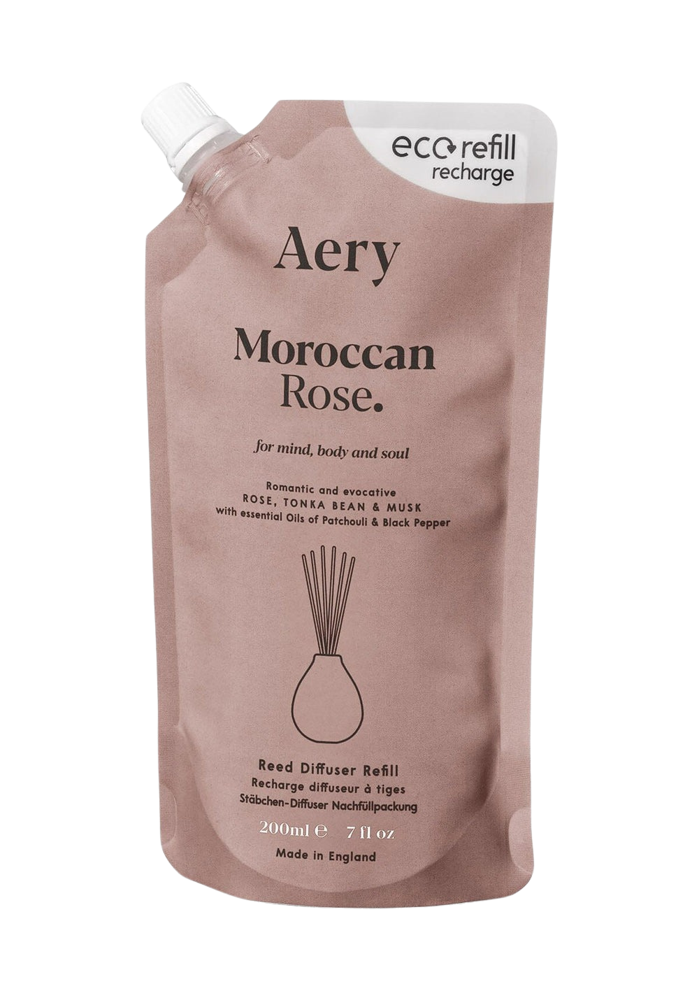 Moroccan Rose Reed Diffuser Refill - Aery