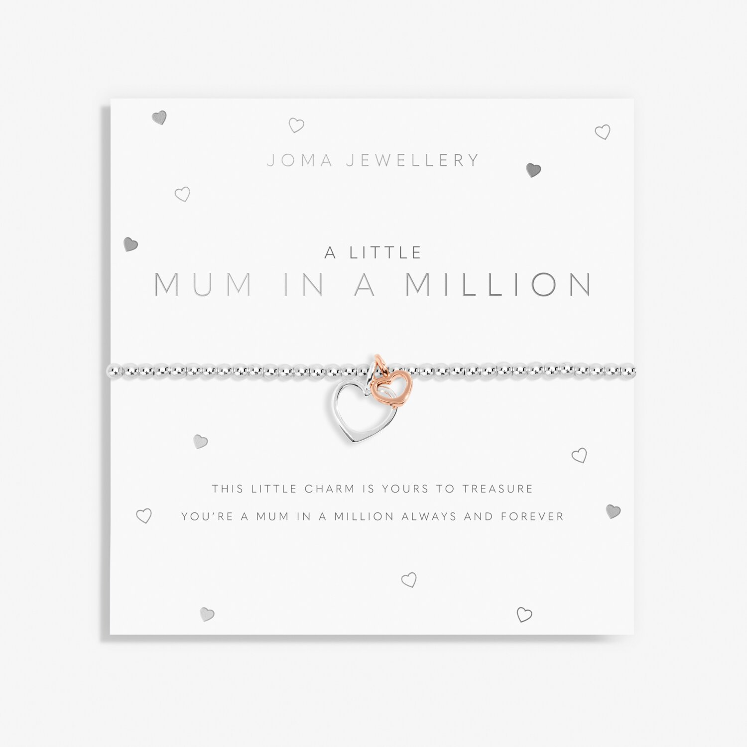 Mum In A Million Heart Bracelet - Joma Jewellery