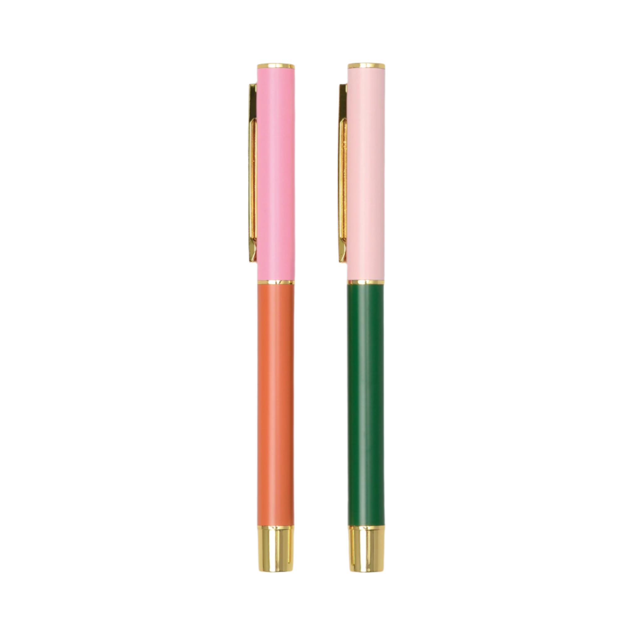 Pink, Orange & Green Colour Block Pens - Designworks Ink