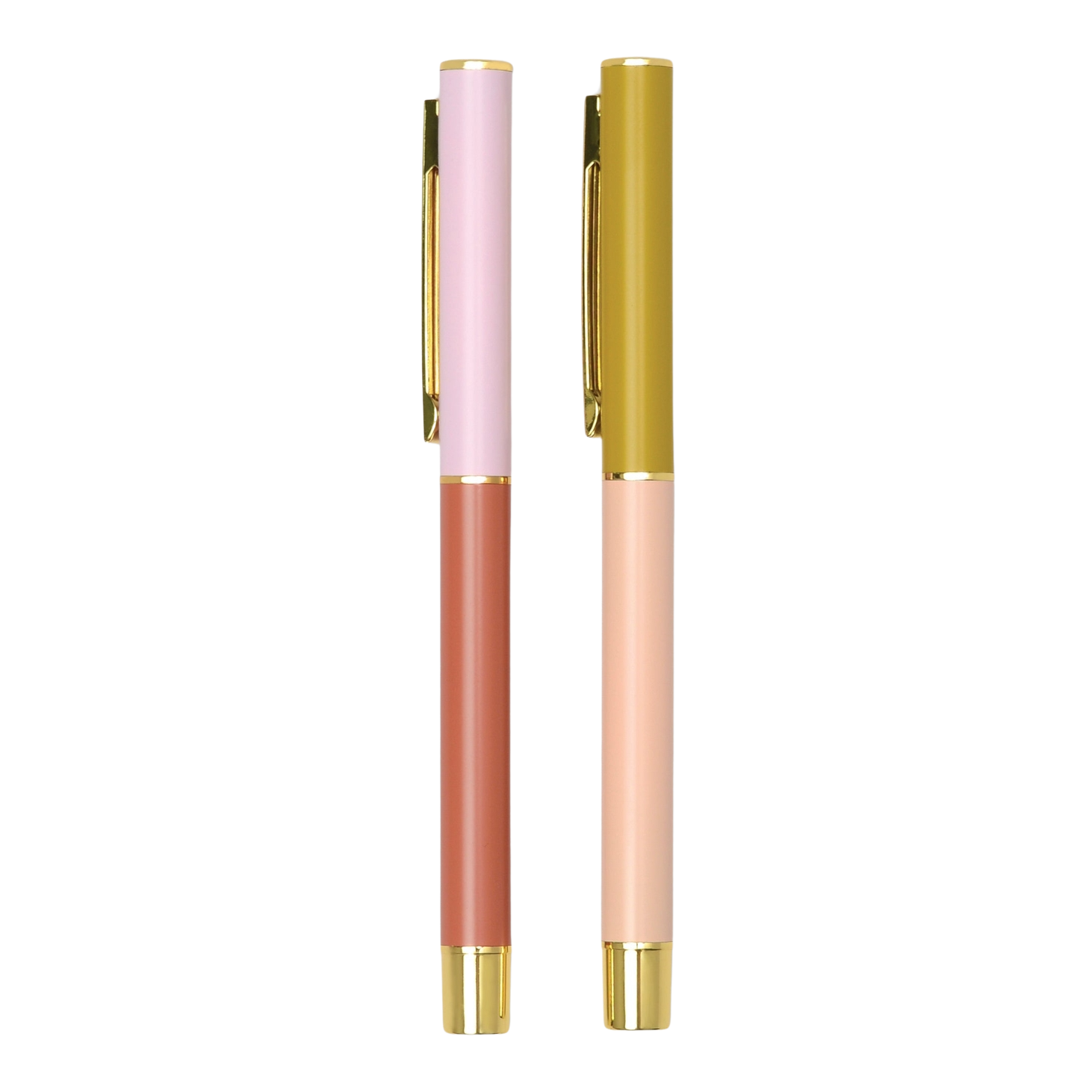 Rosewood & Blush Colour Block Pens - Designworks