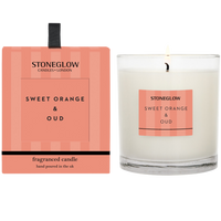 Sweet Orange & Oud - Stoneglow Candle