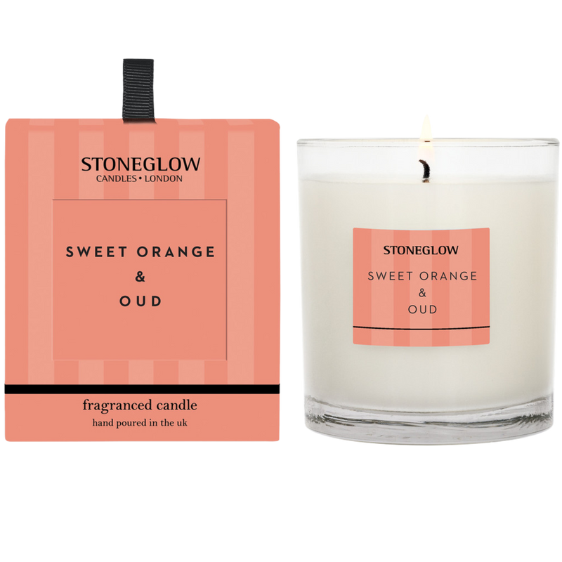 Sweet Orange & Oud - Stoneglow Candle
