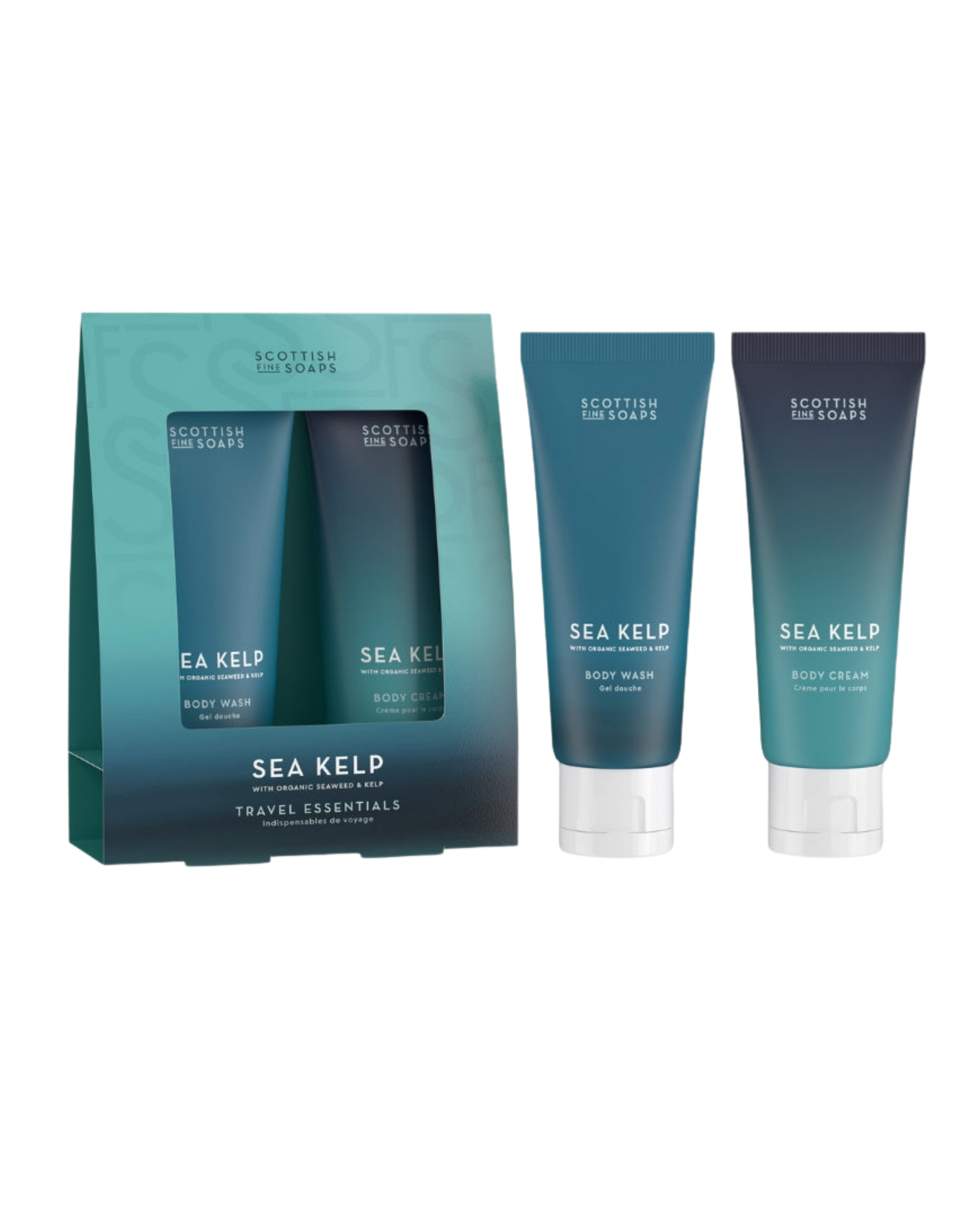 Sea Kelp Travel Essentials Care Set - Scottish Fine Soaps