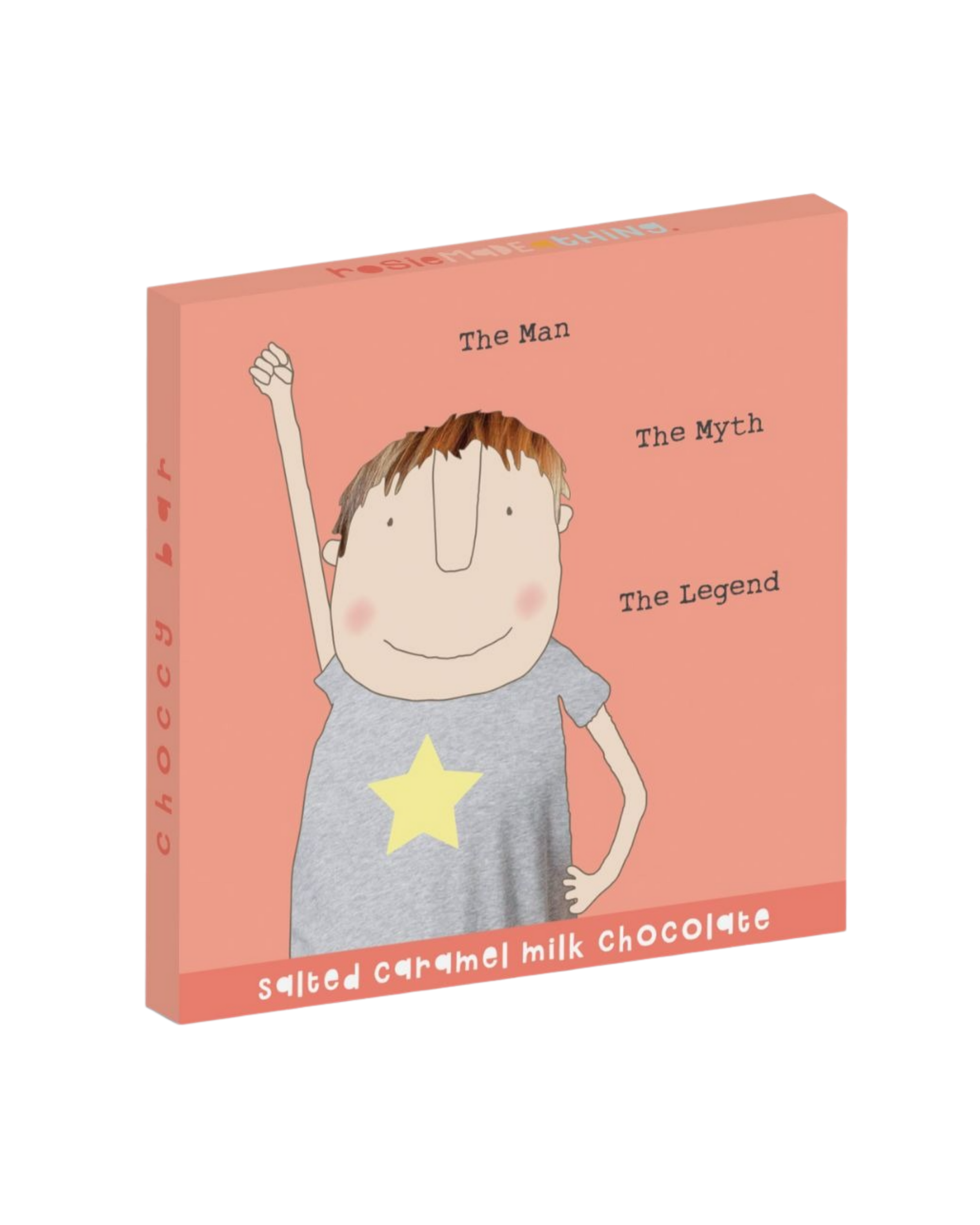 The Man Salted Caramel Milk Chocolate Bar - Rosie Made A Thing