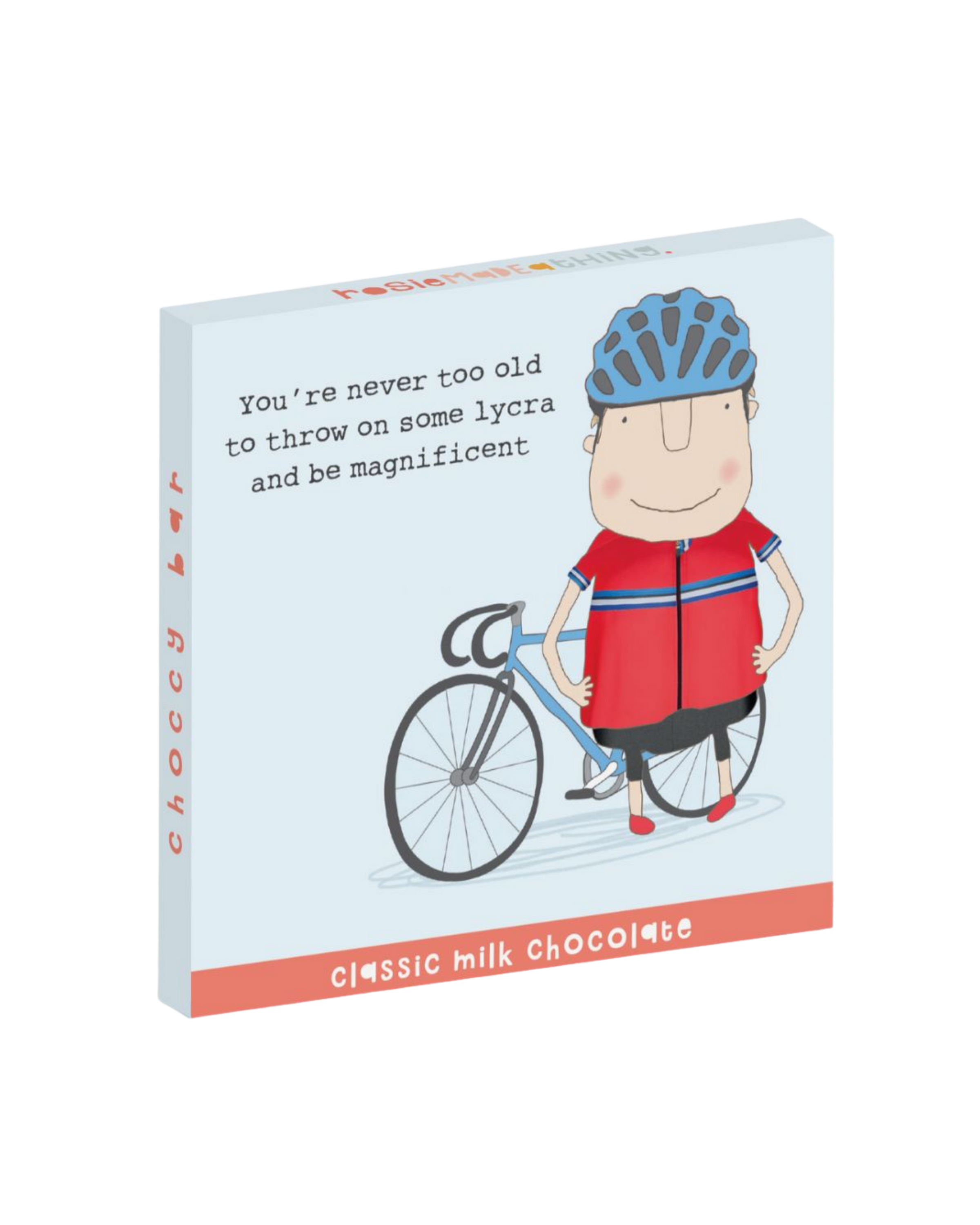 Lycra Milk Chocolate Bar - Rosie Made A Thing