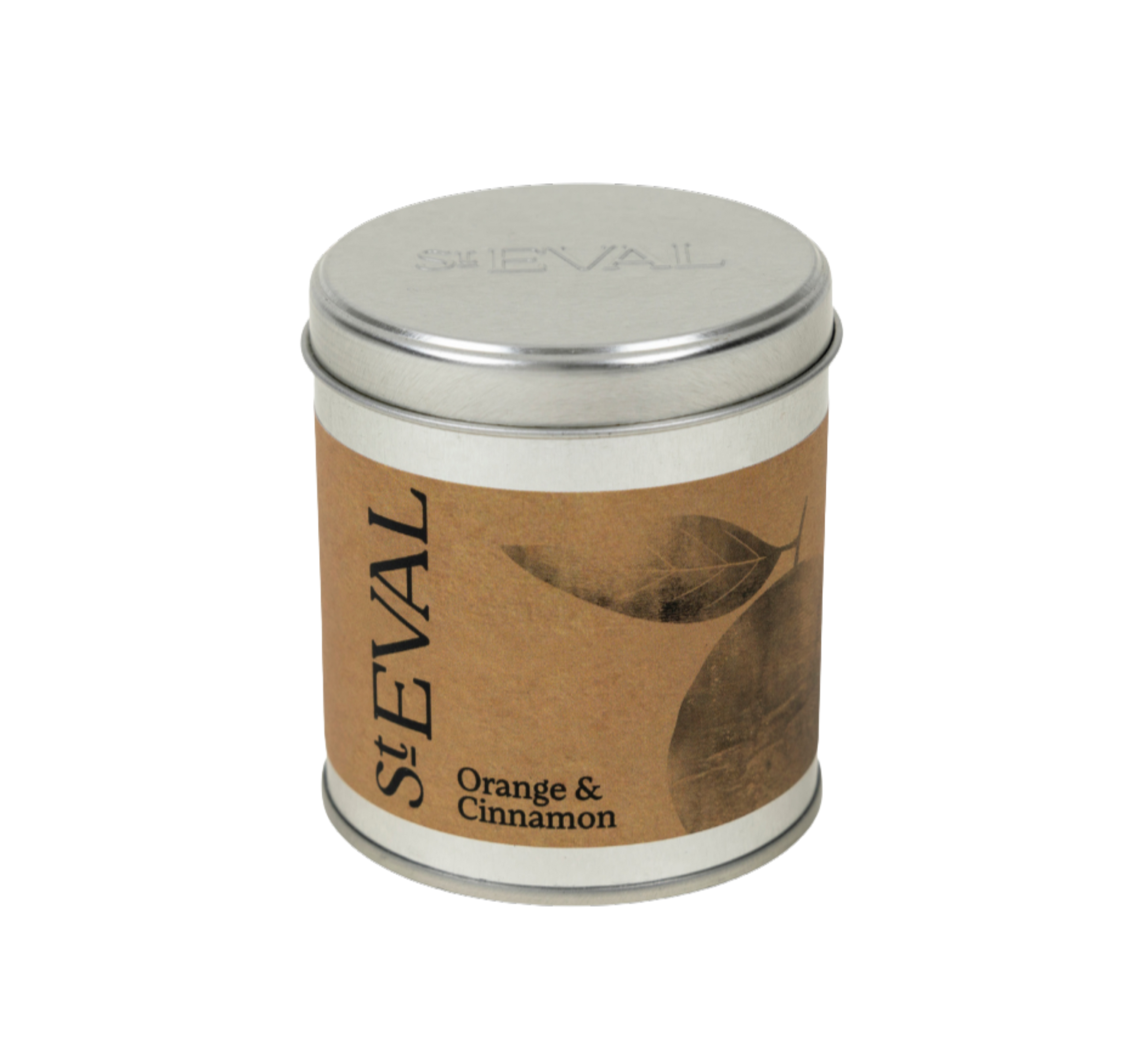 Orange & Cinnamon Tin Candle - St Eval