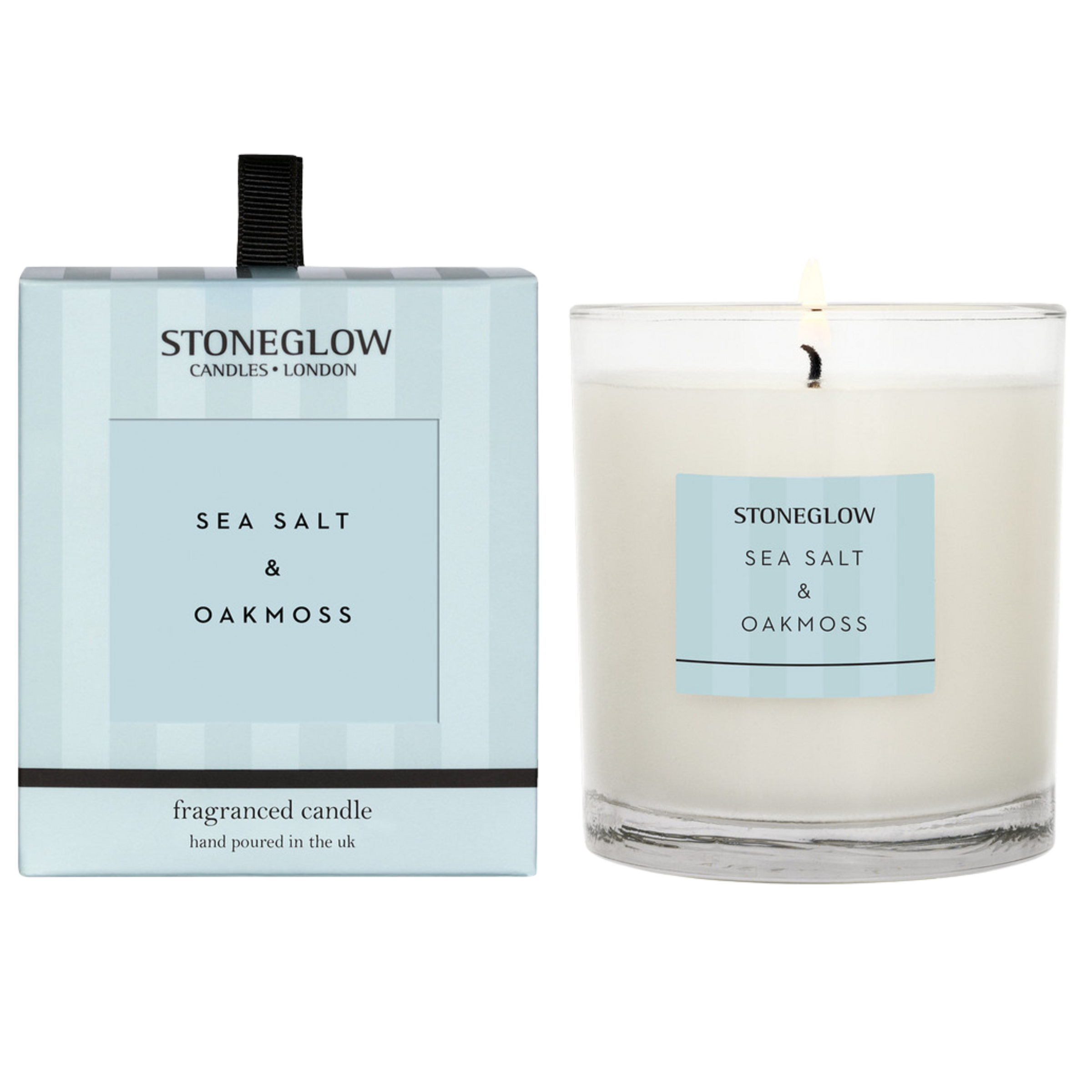 Sea Salt & Oakmoss - Stoneglow Candle