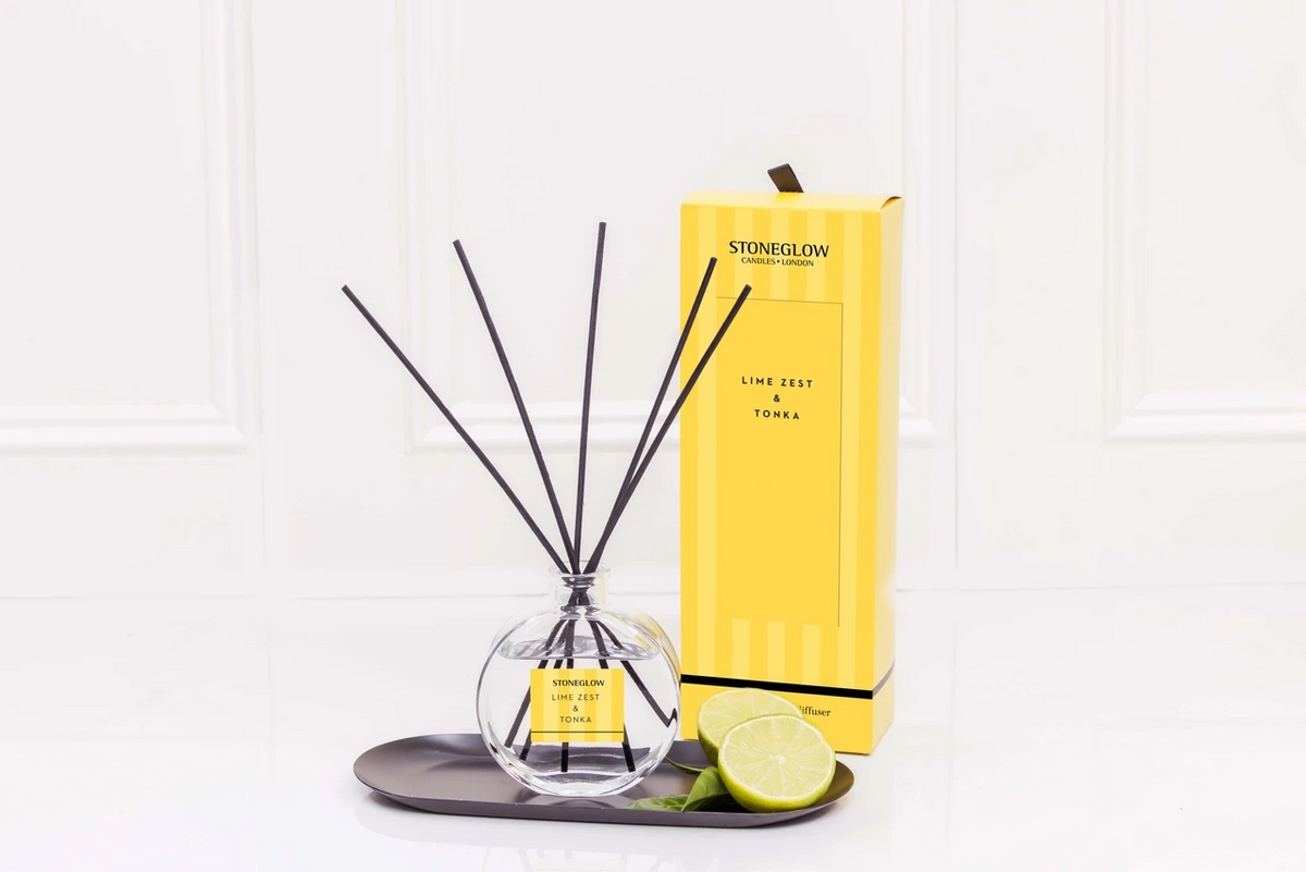 Lime Zest & Tonka Diffuser - Stoneglow
