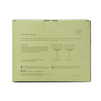 Lou Coupe Olive Glasses - Designworks Ink