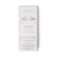 Lavender & Blush Colour Block Pens - Designworks