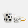 Spot/Heart 'Tea For One' Boxed Teapot & Cup Set - Caroline Gardner