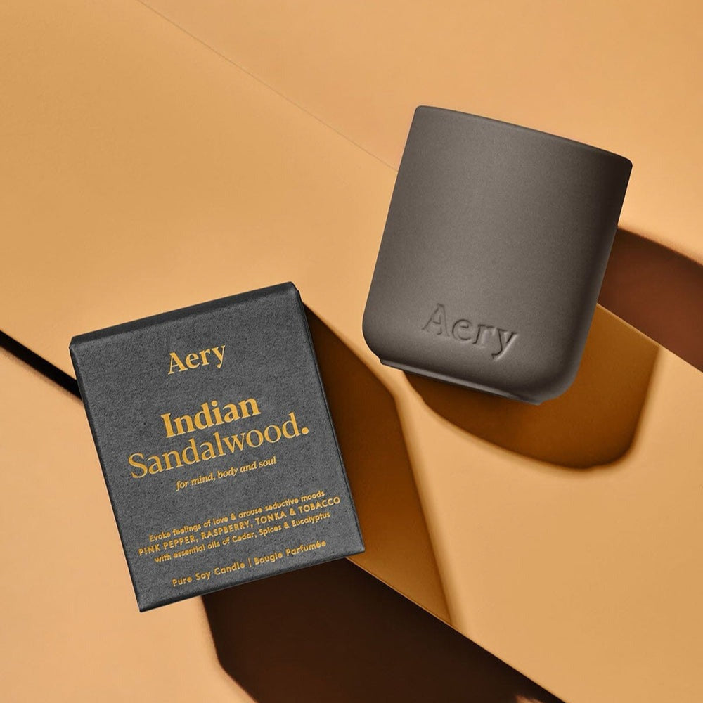 Indian Sandalwood Mini Candle - Aery