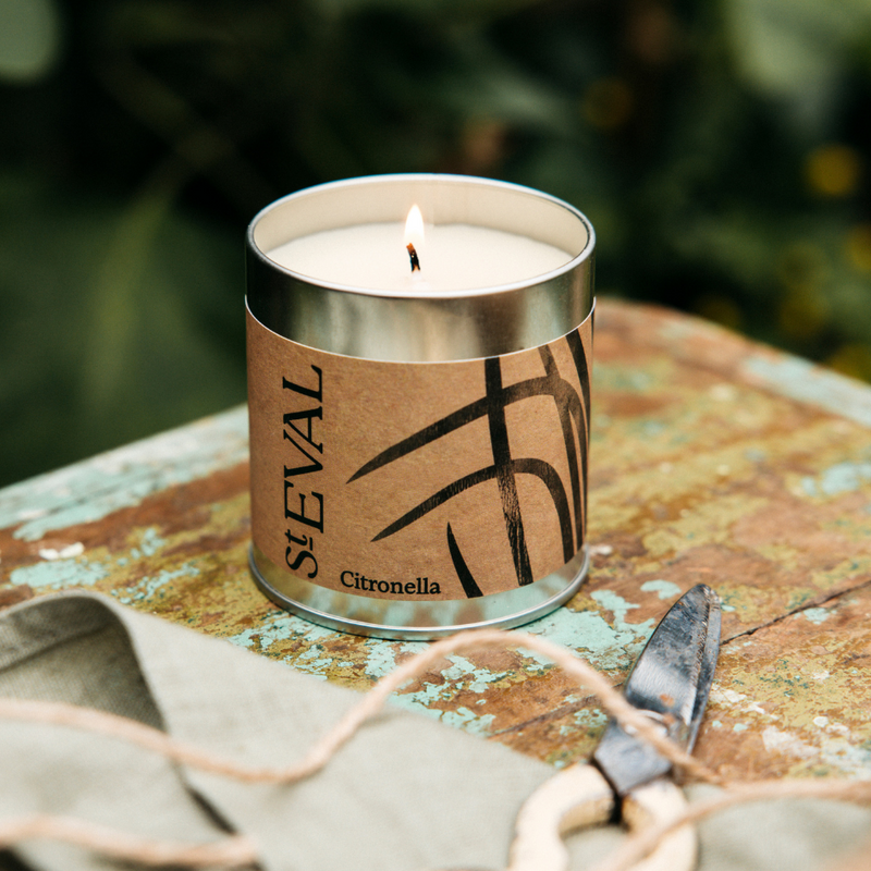 Citronella Tin Candle - St Eval
