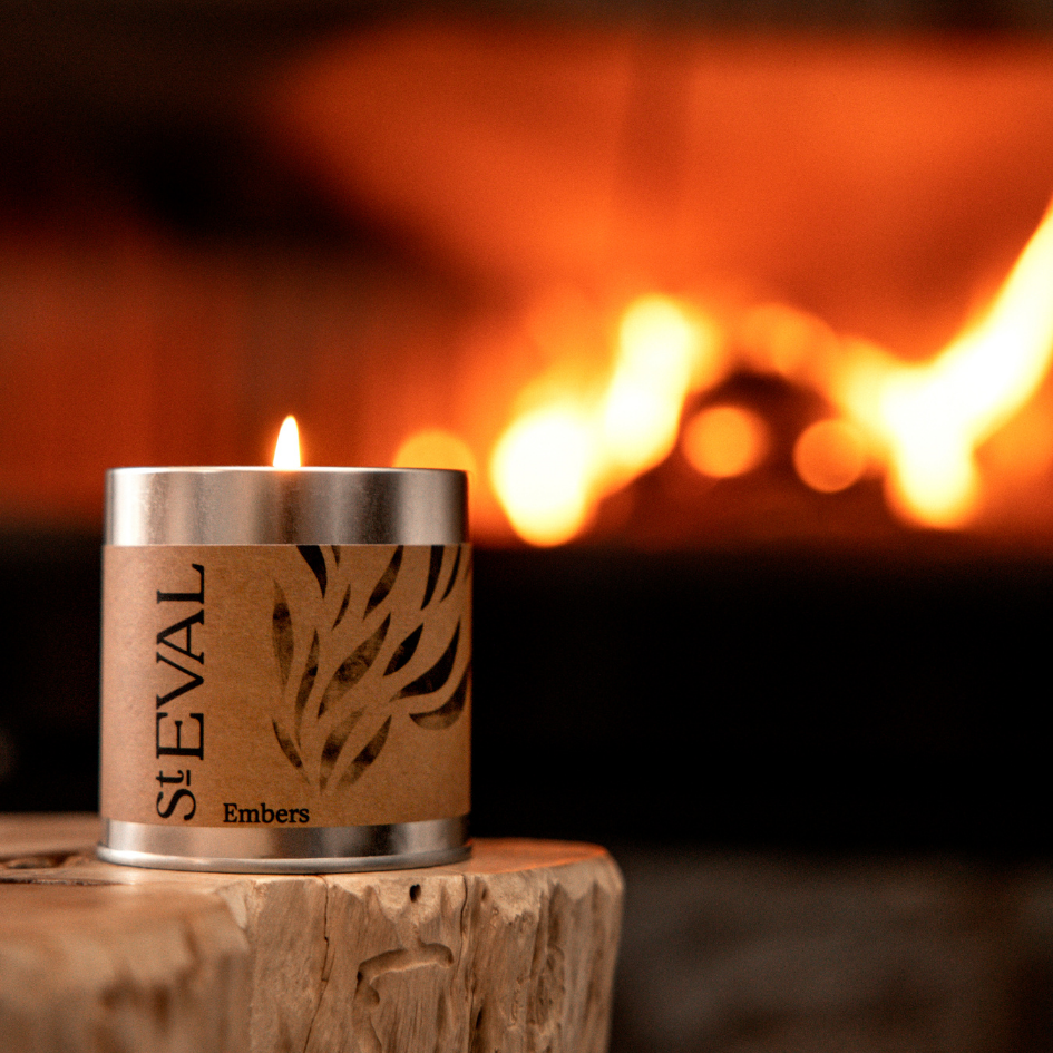 Embers Tin Candle - St Eval