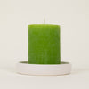 Geranium Leaf Pillar Candle - St Eval
