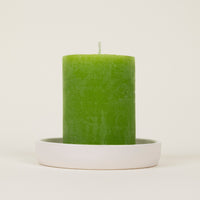 Geranium Leaf Pillar Candle - St Eval