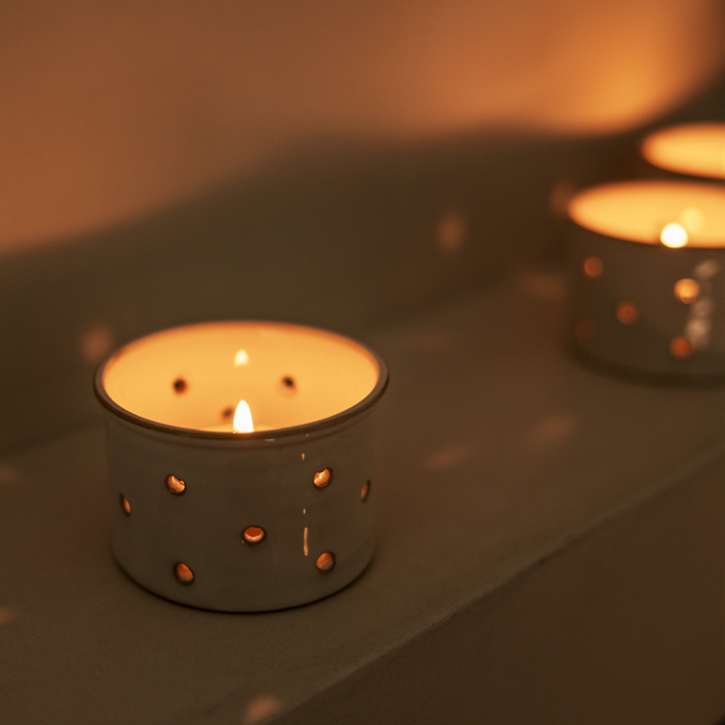 Geranium Leaf Tea Lights - St Eval