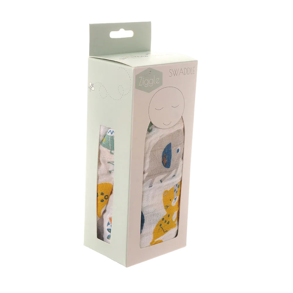 Savanna Animals Swaddle - Ziggle