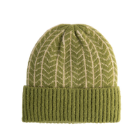 Niamh Beanie in Olive - Powder