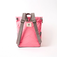 Canfield Bag In Pink Lemonade Recycled Nylon Medium - Roka London