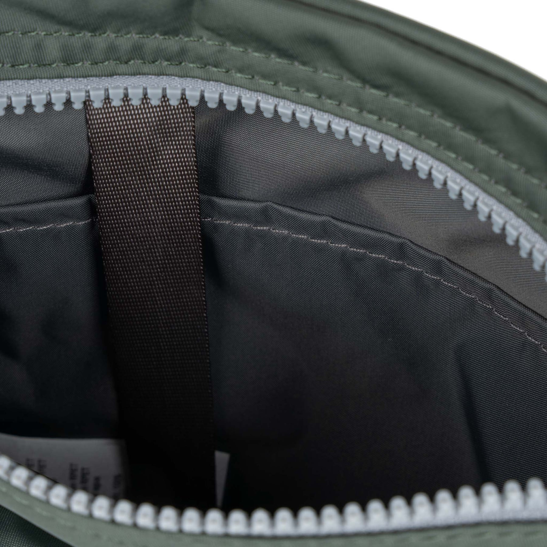 Chelsea B Crossbody Bag In Thyme Recycled Nylon - Roka London