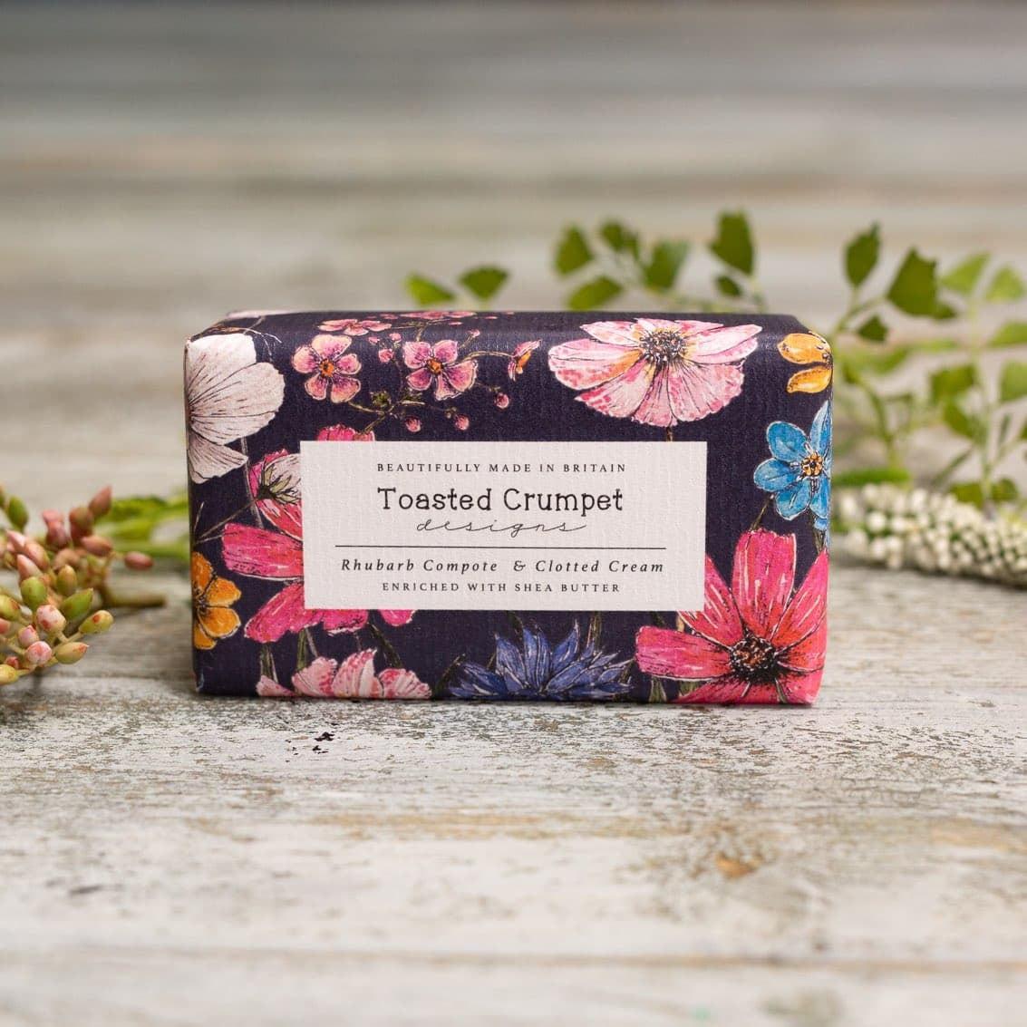 Rhubarb & Clotted Cream - Toasted Crumpet Soap
