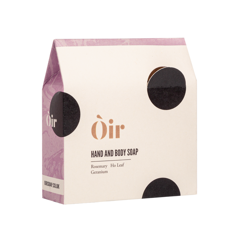 Rosemary, Ho Leaf & Geranium Hand & Body Soap - Oir