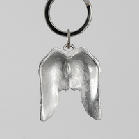 Angel Wings Pewter Keyring - Lancaster & Gibbings