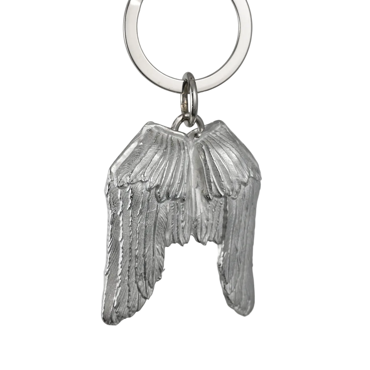 Angel Wings Pewter Keyring - Lancaster & Gibbings