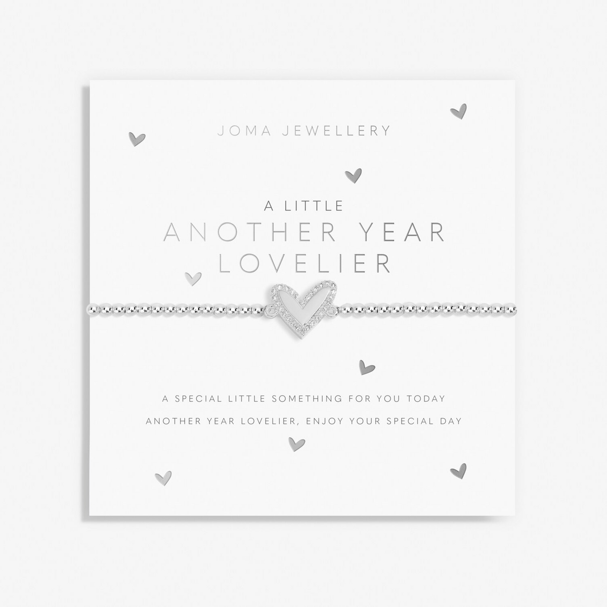Another Year Lovelier Heart Bracelet - Joma Jewellery