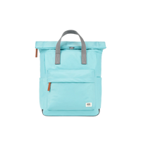Canfield Bag In Aquatic Awe Recycled Nylon Medium - Roka London