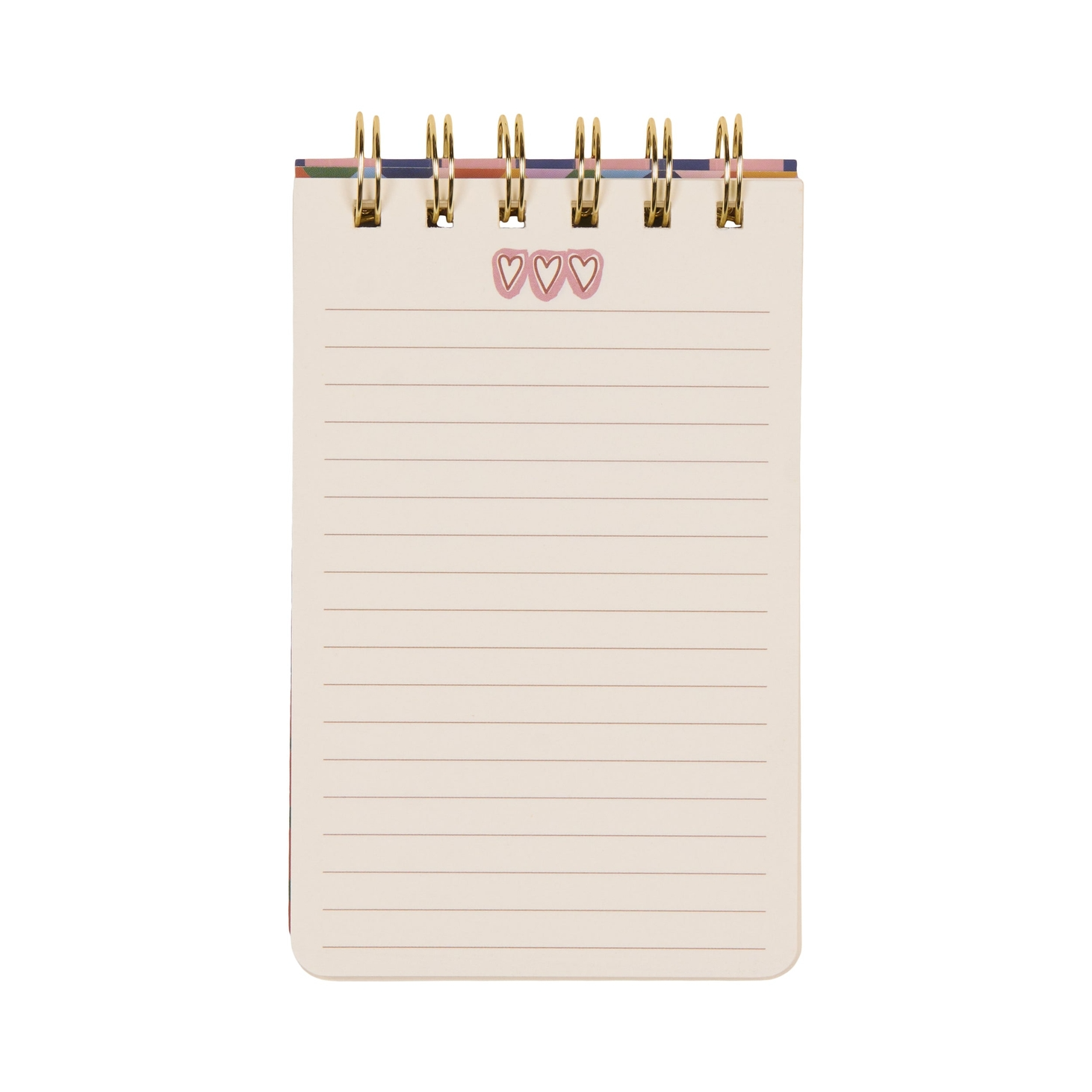A Dopo Hearts Twin Wire Notepad - Designworks