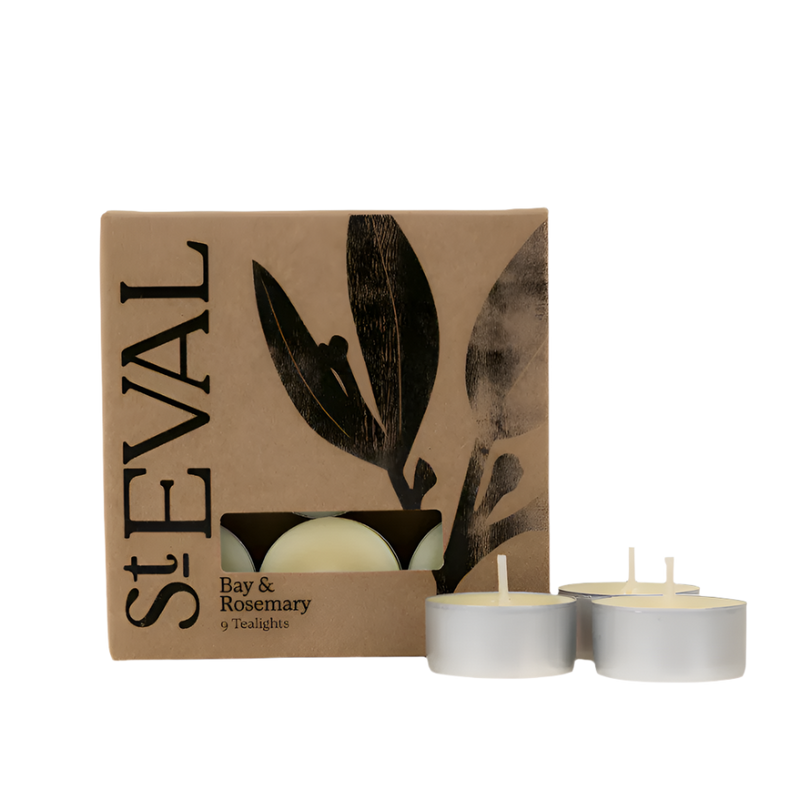 Bay & Rosemary Tea Lights - St Eval