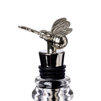 Bee Bottle Stopper in Silver - Selbrae House