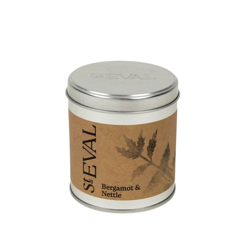 Bergmot & Nettle Tin Candle - St Eval