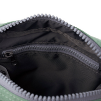 Bond Crossbody Bag In Frost Recycled Canvas - Roka London