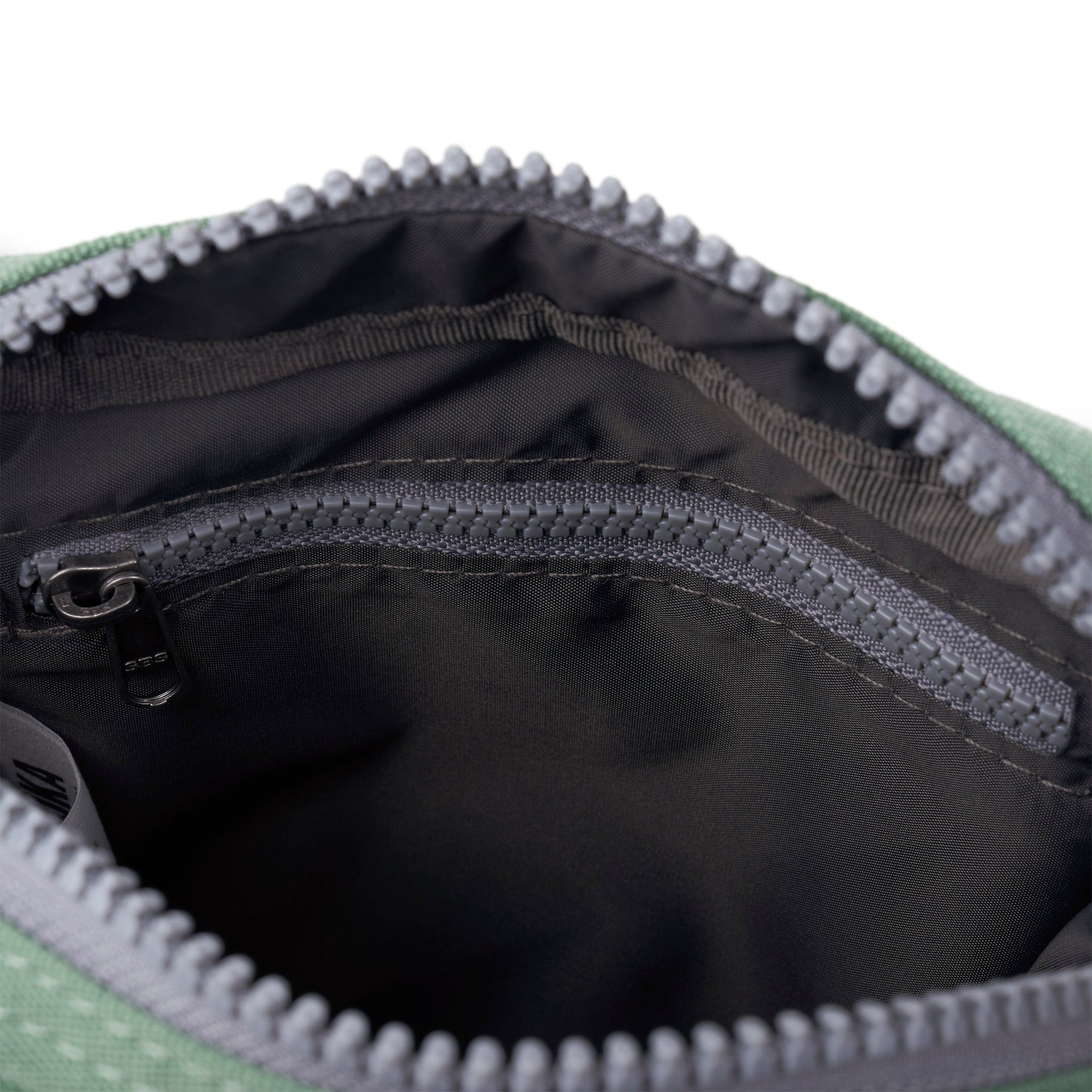 Bond Crossbody Bag In Frost Recycled Canvas - Roka London