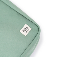 Bond Crossbody Bag In Frost Recycled Canvas - Roka London