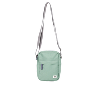 Bond Crossbody Bag In Frost Recycled Canvas - Roka London