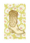 Cowgirl Boot Brass Bookmark - Designworks