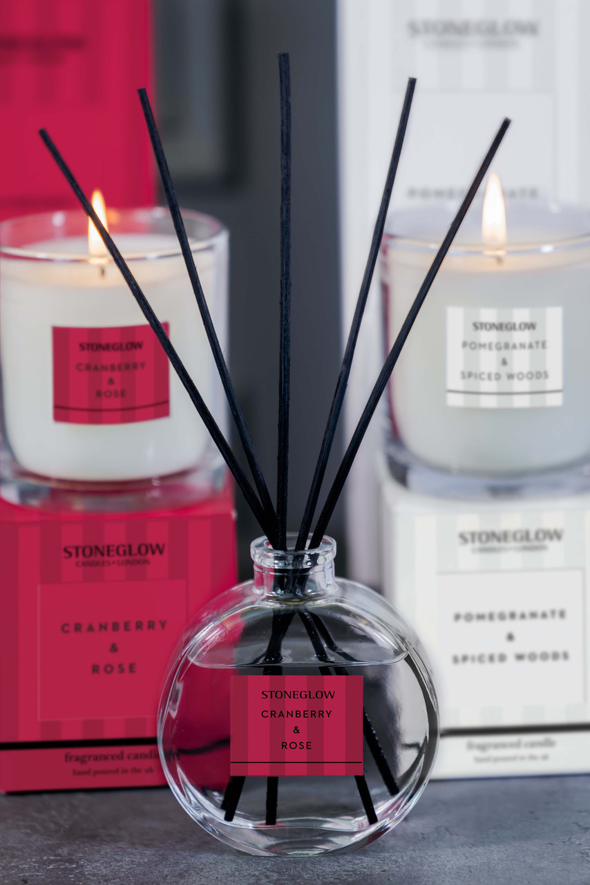 Cranberry & Rose Diffuser - Stoneglow
