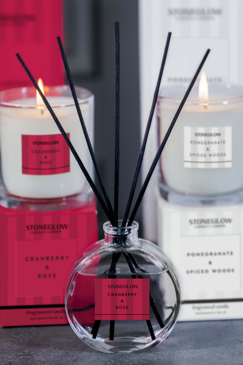 Cranberry & Rose Diffuser - Stoneglow