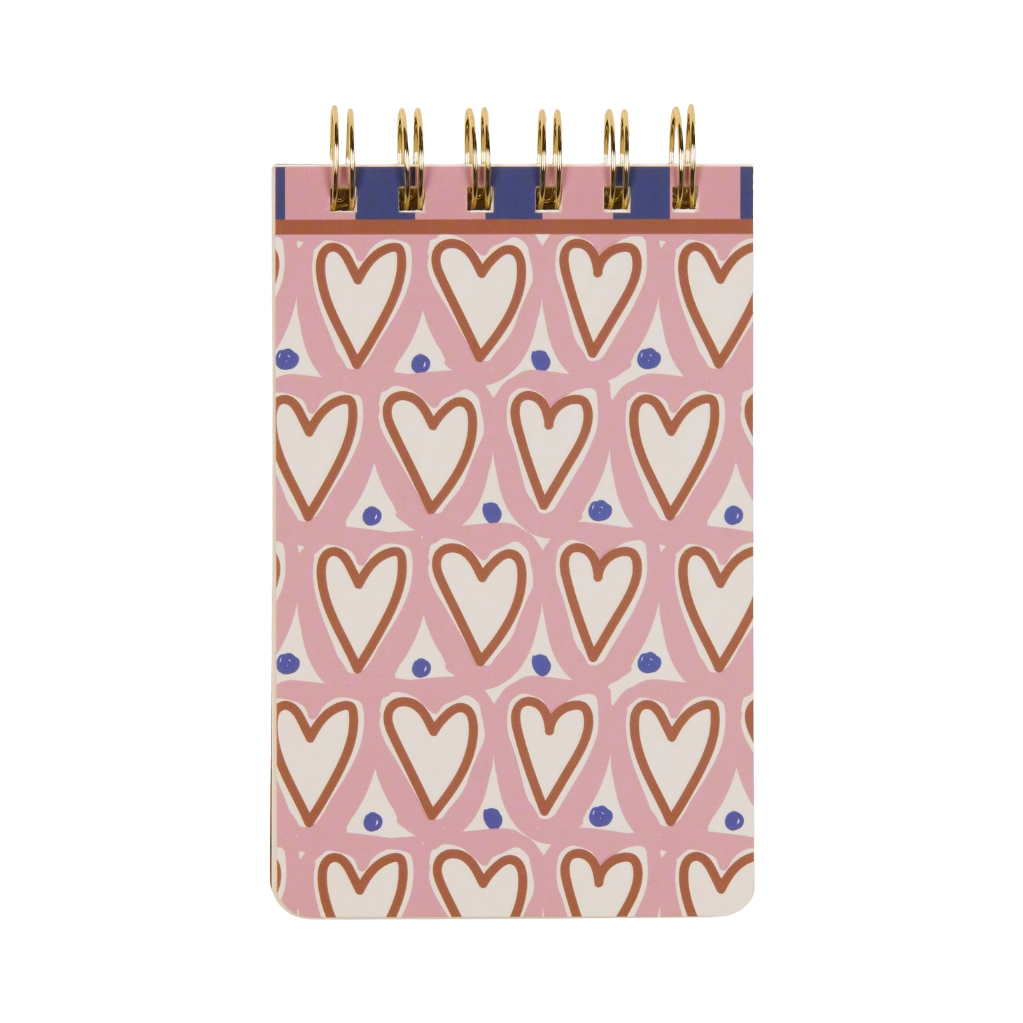 A Dopo Hearts Twin Wire Notepad - Designworks